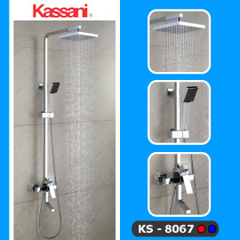 BỘ SEN TẮM ĐỨNG KASSANI KS-8067 BỘ SEN TẮM ĐỨNG KASSANI KS-8067